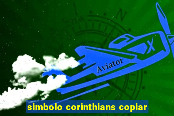 simbolo corinthians copiar